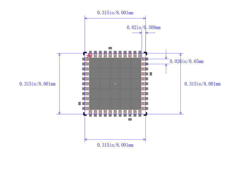 DSPIC30F3013-30I/ML封装图