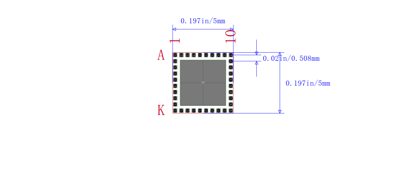 DSPIC33FJ32MC102T-I/TL封装图