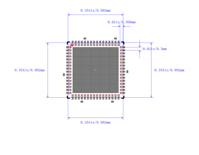 DSPIC33EP512MC806-I/MR封装图